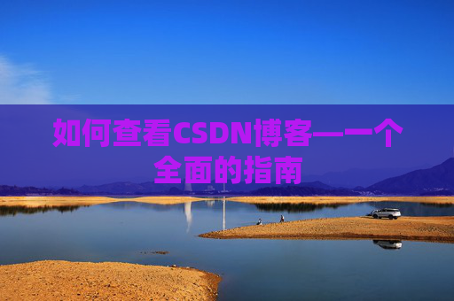 如何查看CSDN博客—一个全面的指南